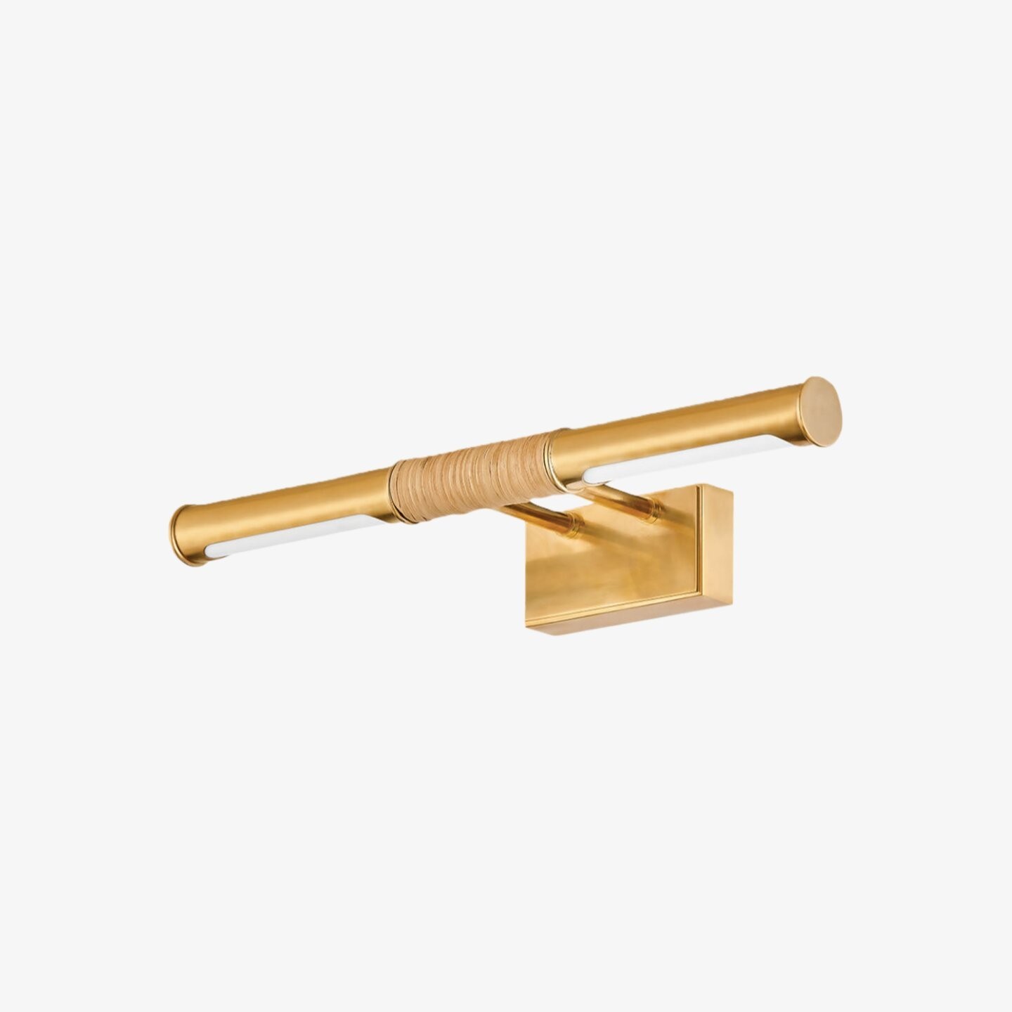 Aurix Schilderijlamp – Slanke, omwikkelde wandlamp met metalen afwerking voor galerij en hal HL2374