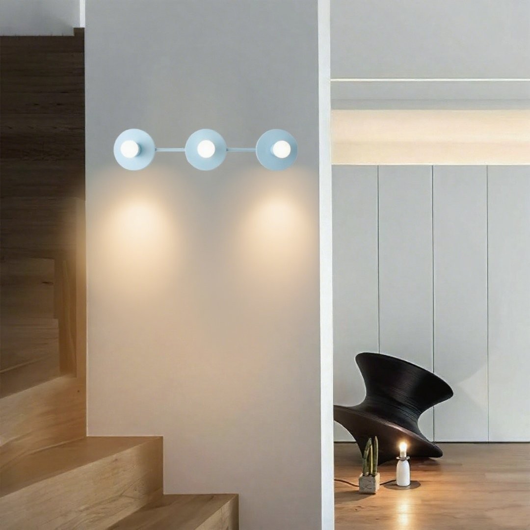 Sferische wastafelwandlamp - Moderne badkamerverlichting met 3 lampen HL1411