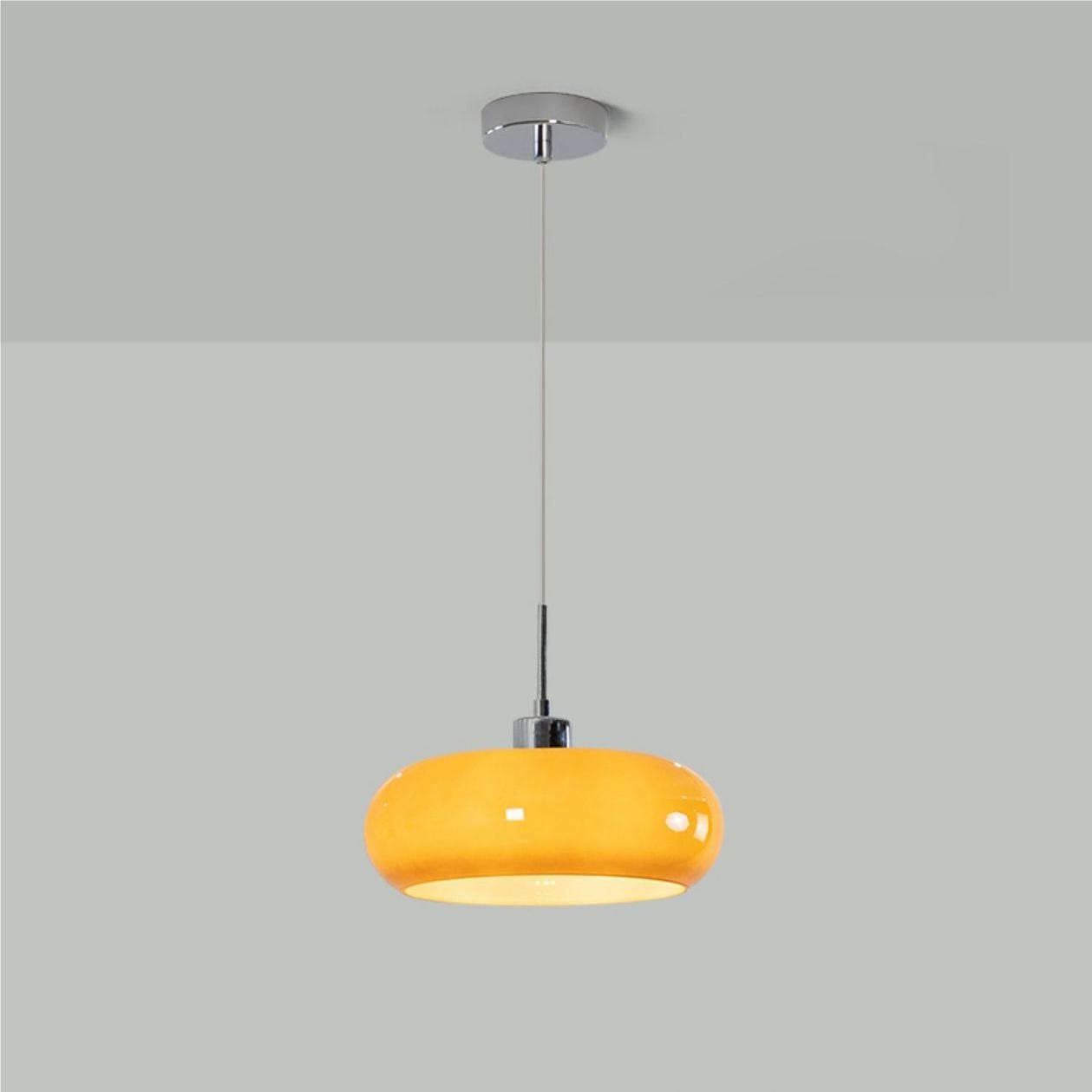 Nordic Retro Bauhaus Glazen Pot Hanglamp HL116