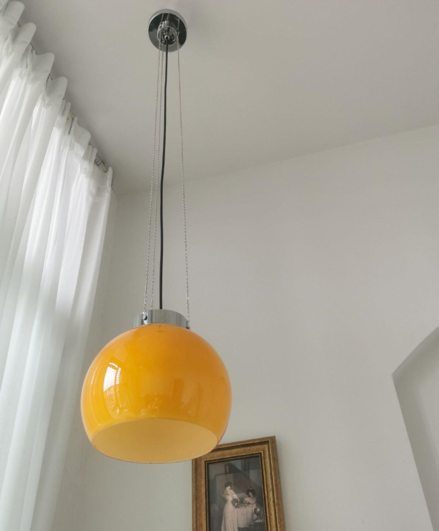 Vintage Bauhaus creatieve halfronde hanglamp HL604