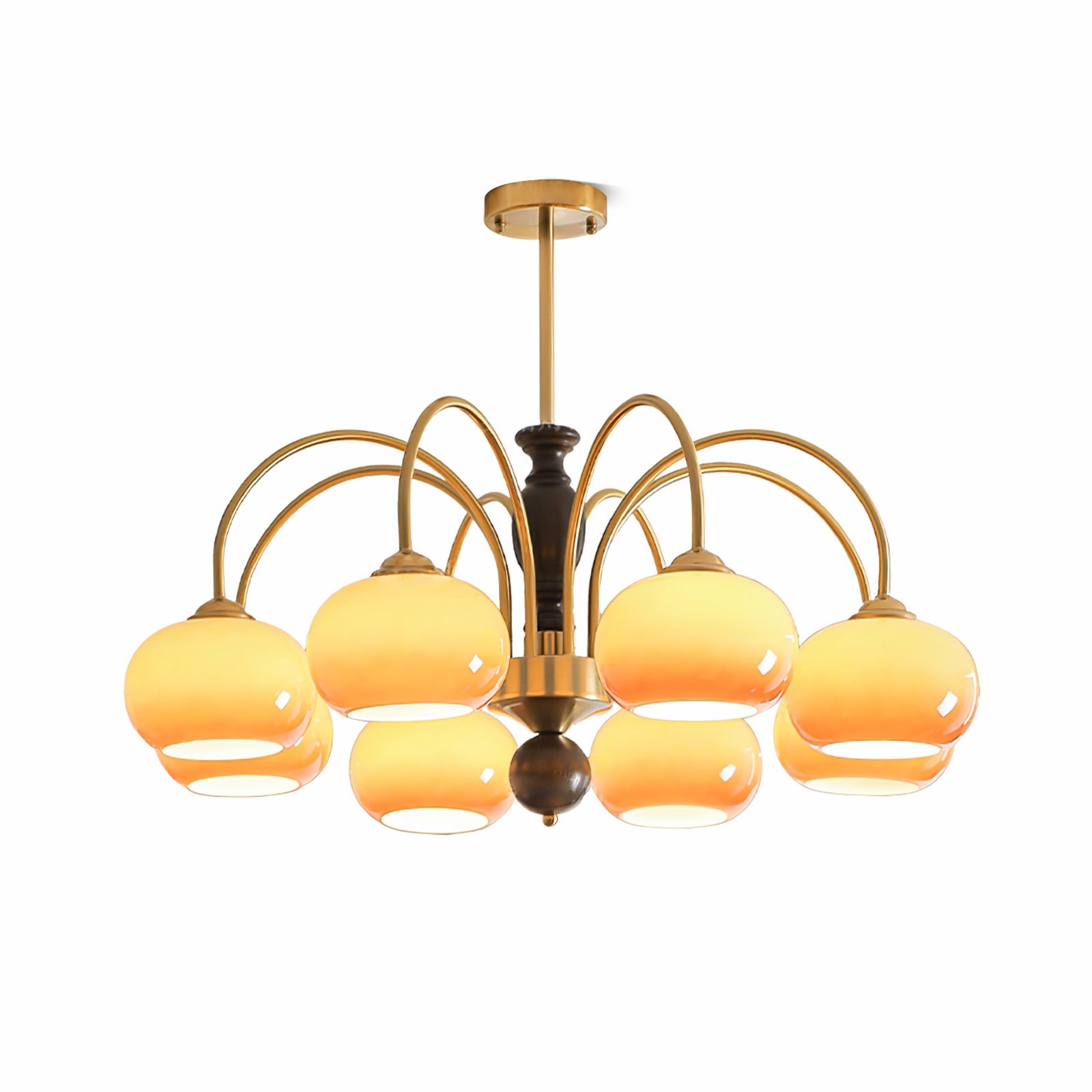 Retro Bauhaus Boogkroonluchter HL351