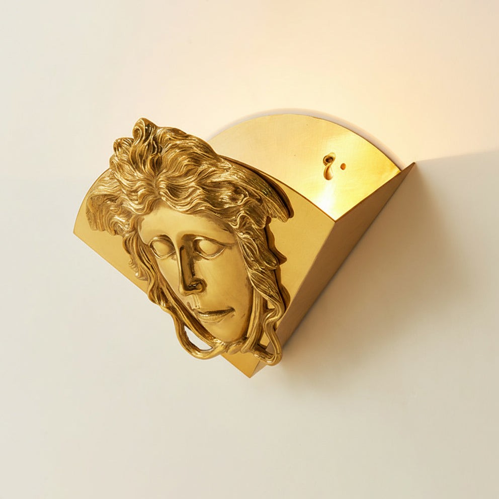 Sfinx messing wandlamp HL3297