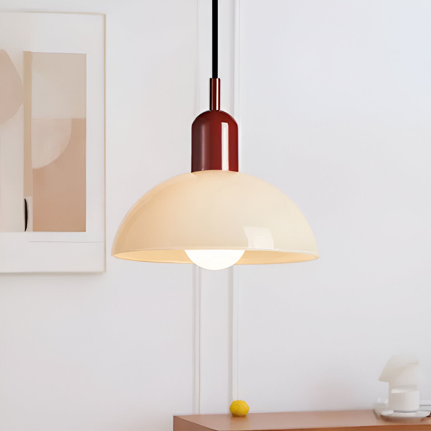 Aurora Nordic kleurrijke komvormige hanglamp HL3369
