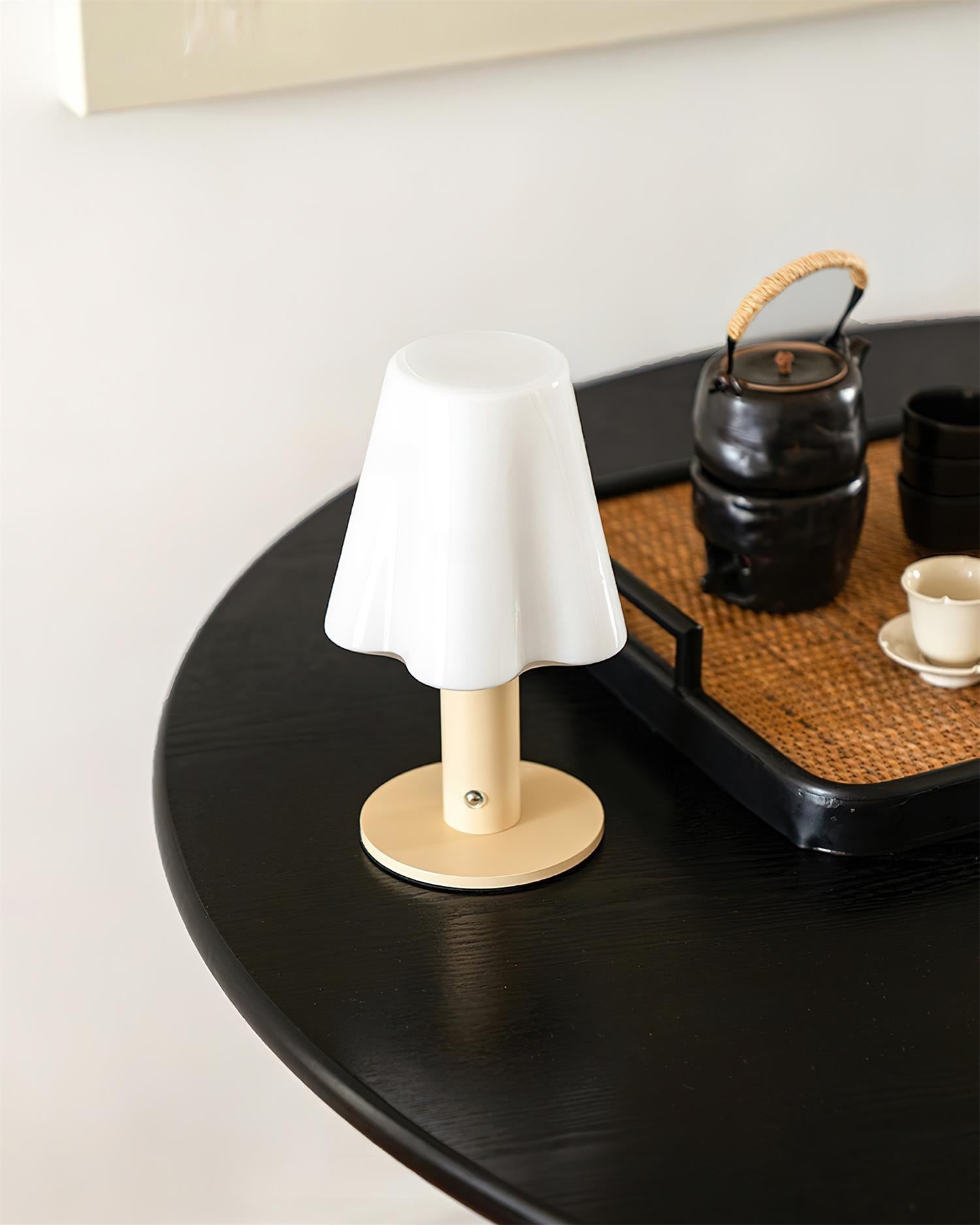 Moskleurige tafellamp HL2662