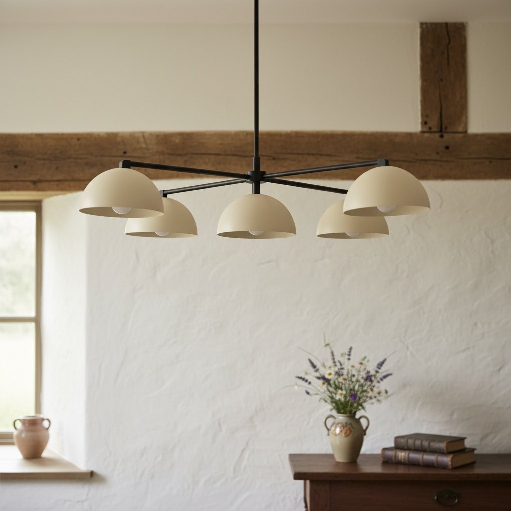 Metio Dome Stijlvolle Plafondkroonluchter - Tijdloos Home Lighting Accent HL1742