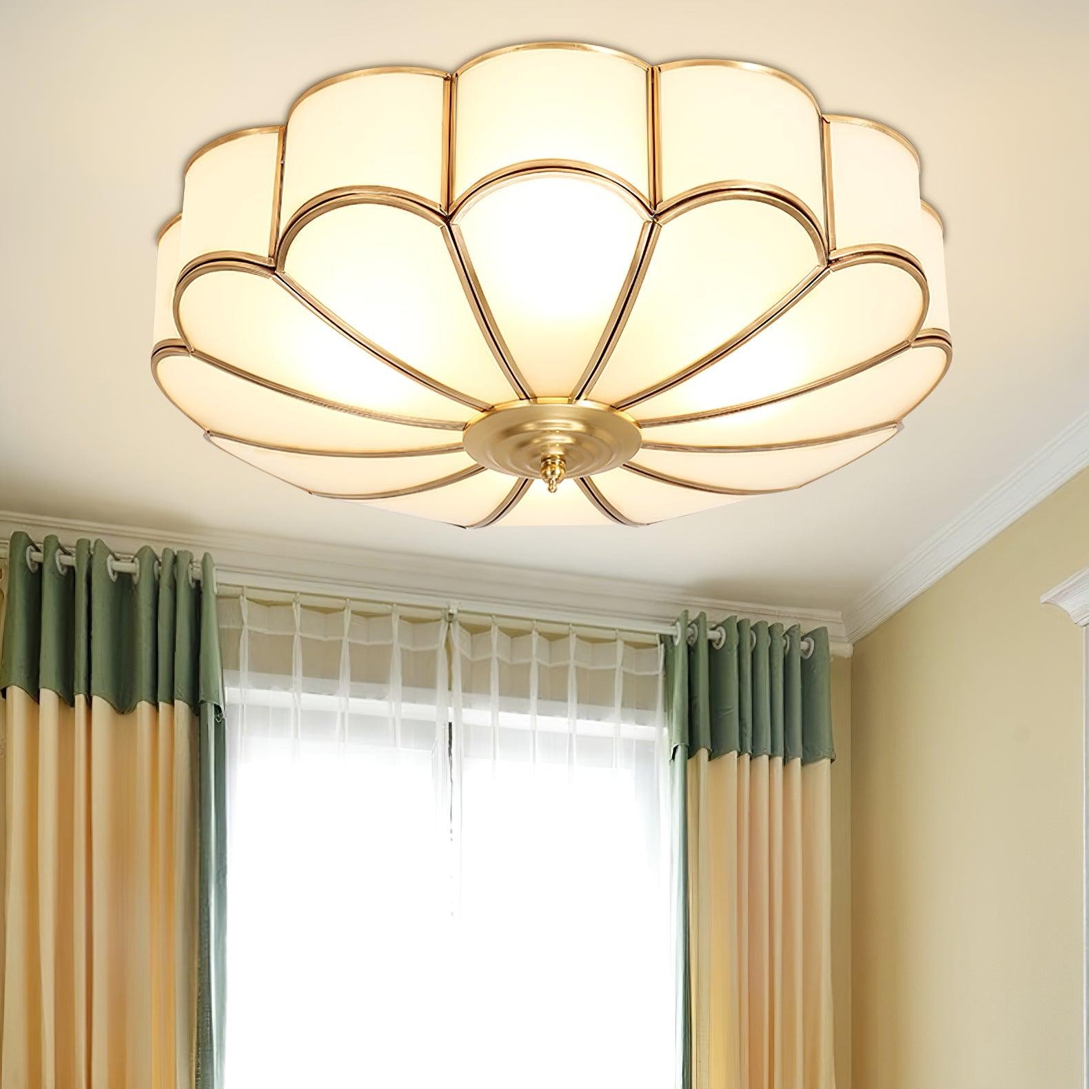 Moderne Bloemvormige Plafondlamp met Opbouw HL298