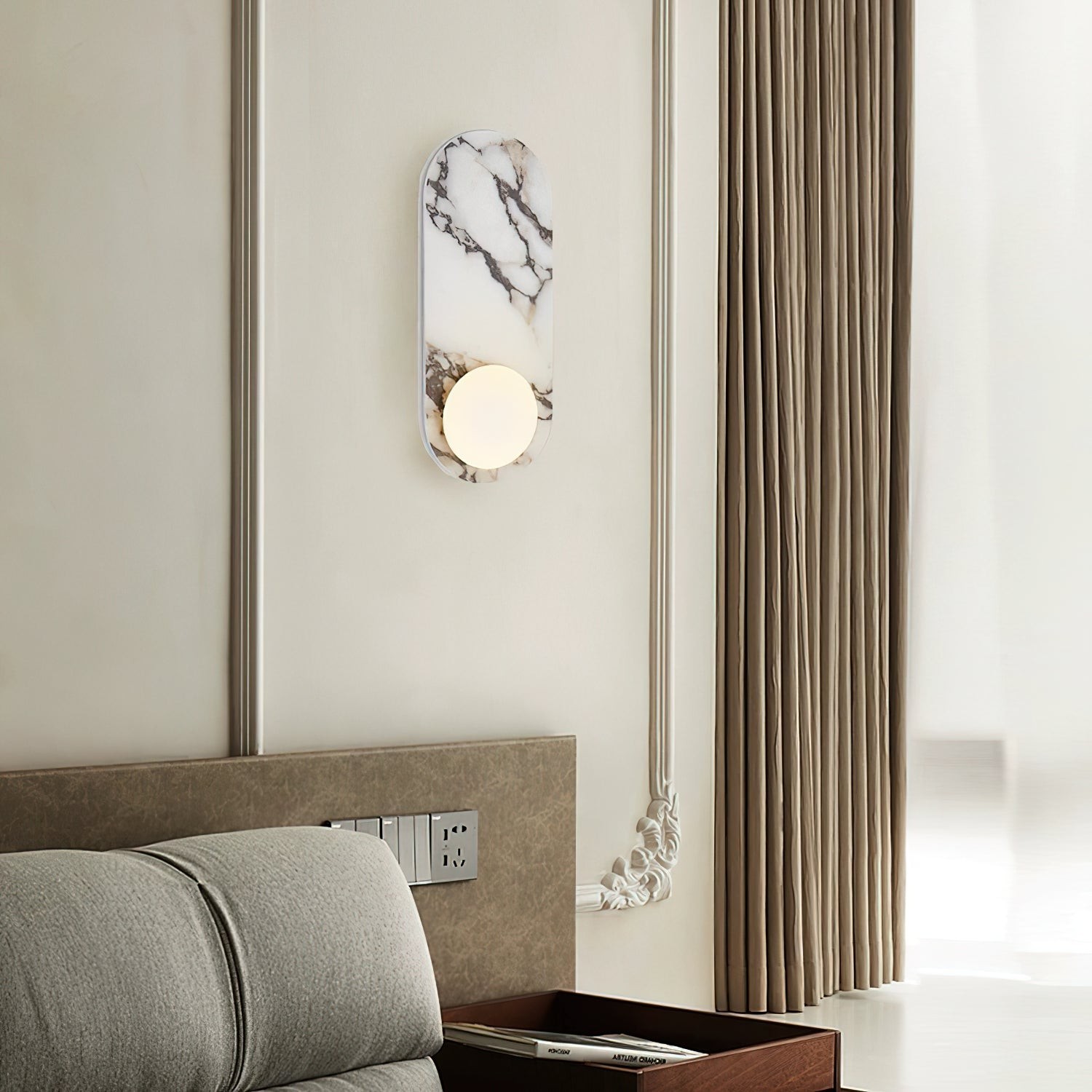 Modulo marmeren wandlamp HL3179