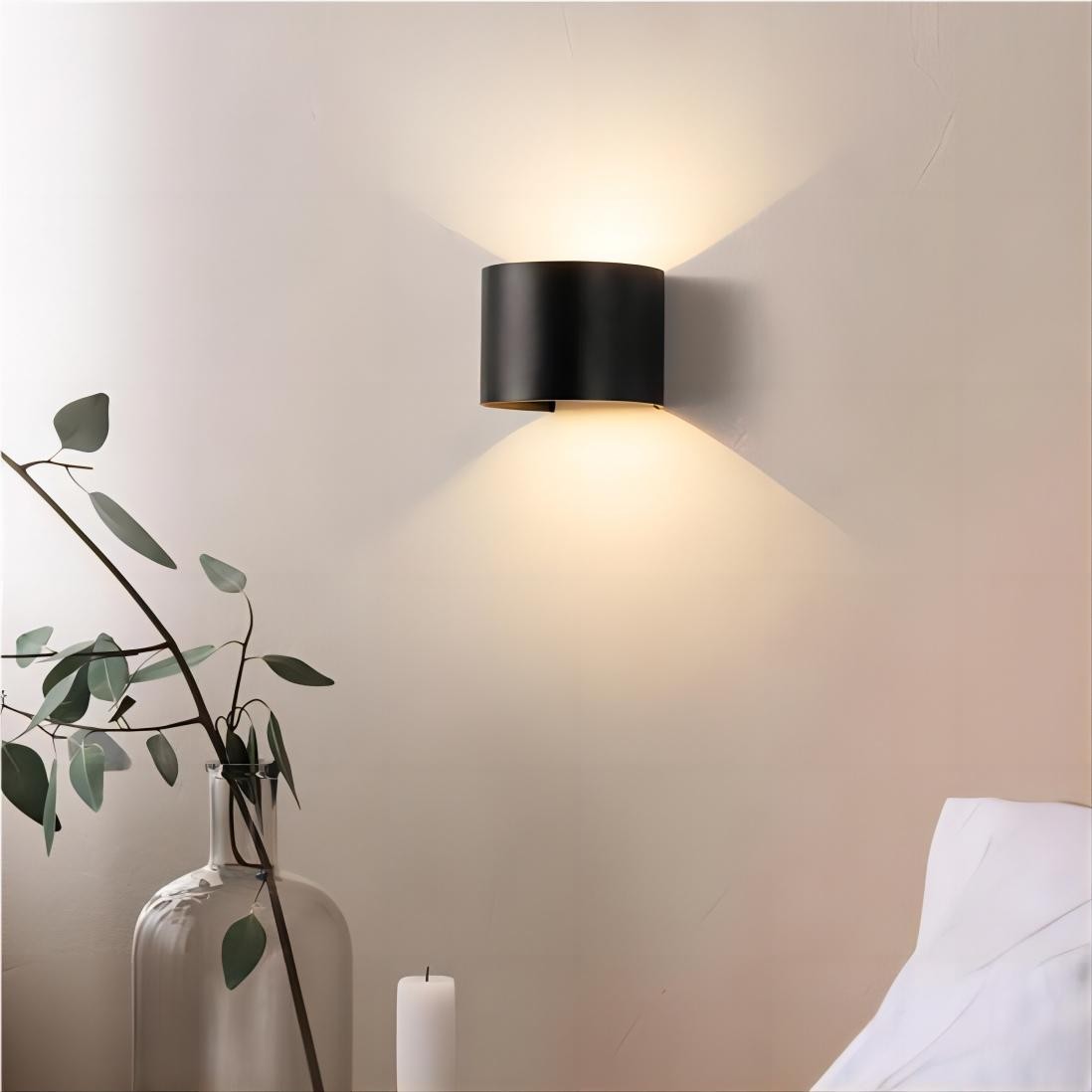 Minimalistische Moderne Kubusvormige LED Wandlamp HL168