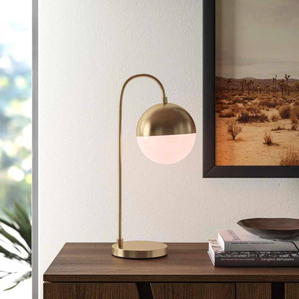 Gouden Blad Elegantie Tafellamp HL3396