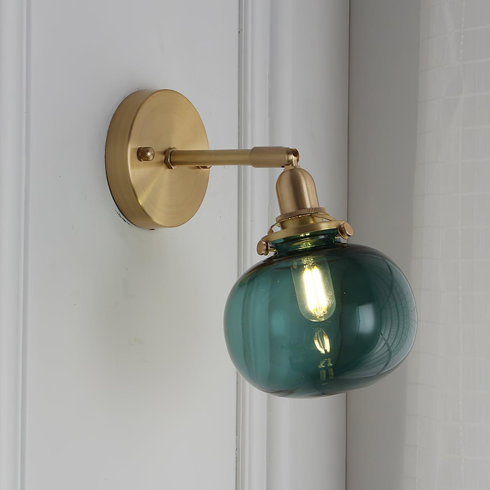 Eenvoudige hal entree pompoenpatroon wandlamp HL771