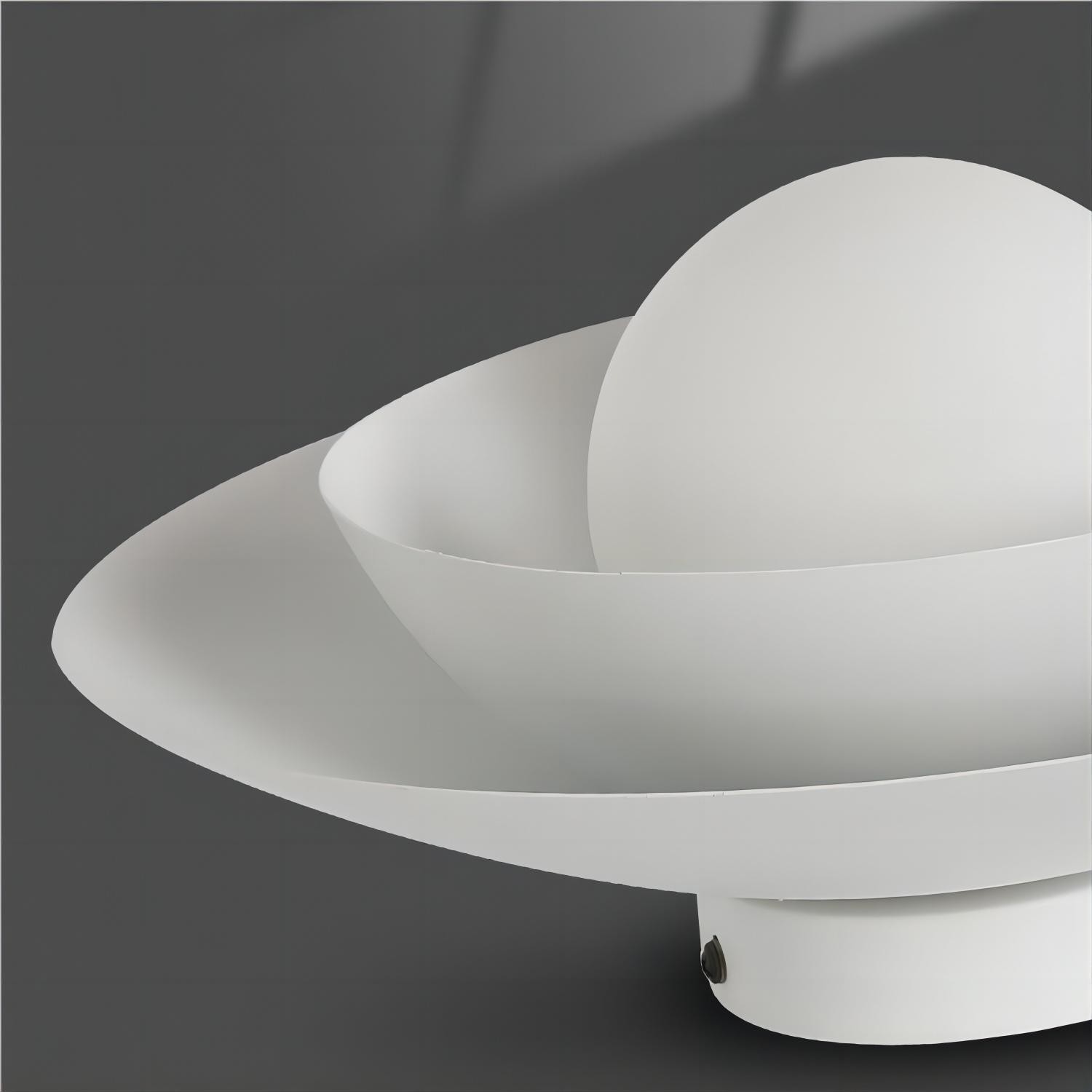 Meerlagige witte vliegende schijf plafondlamp HL121