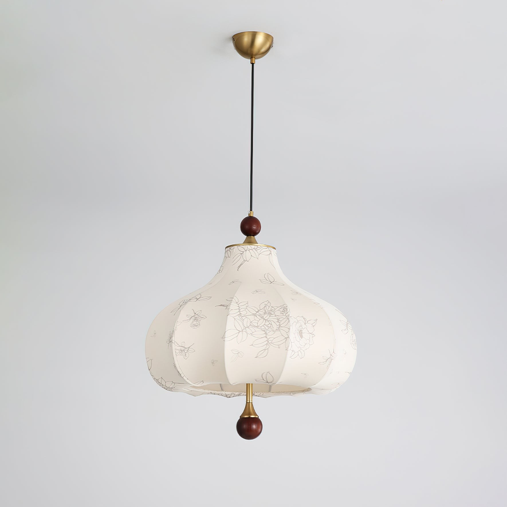 Franse Retro Stoffen Patroon Hanglamp HL496