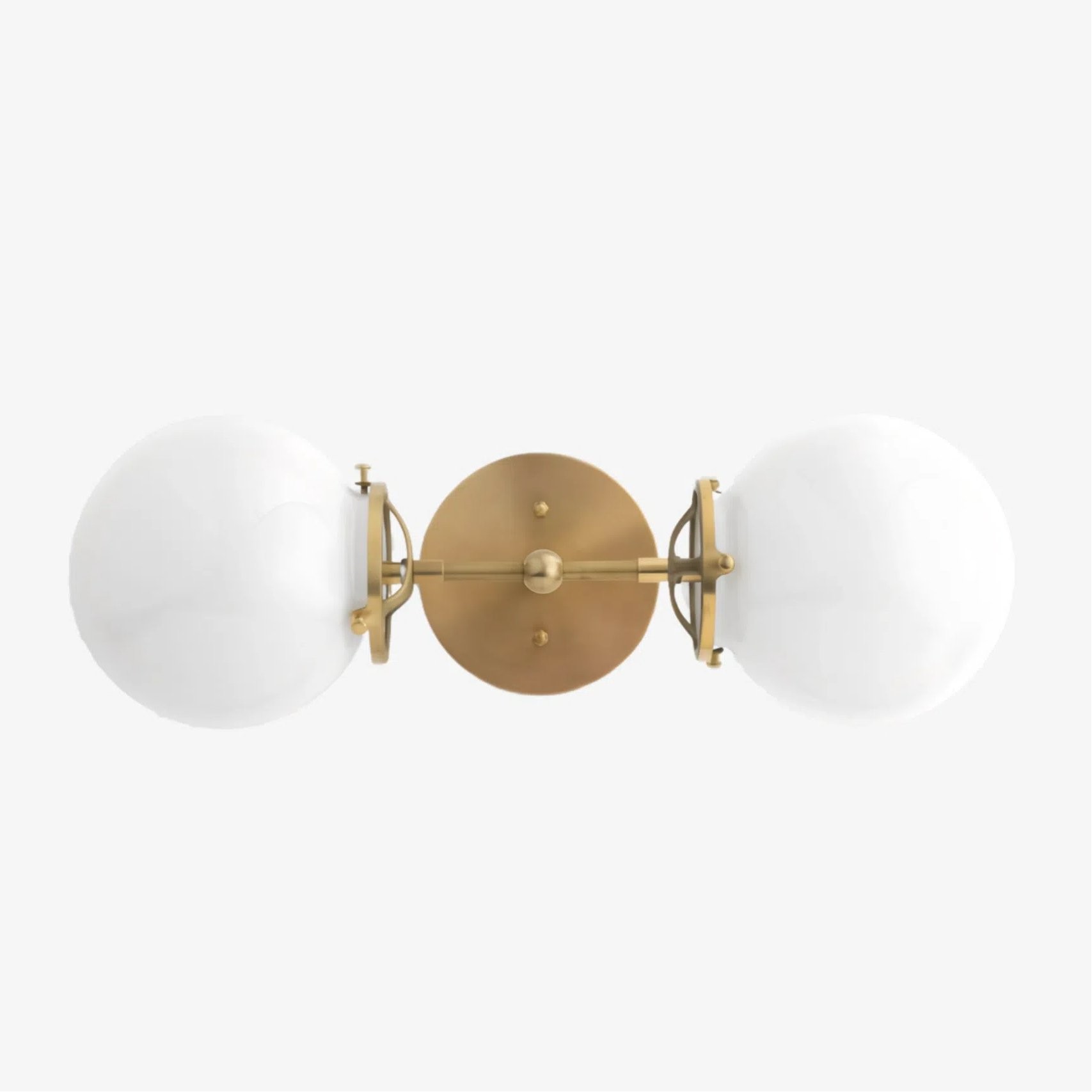 Lumio Globe Art Deco Badkamerlamp - Opaal Globe Badkamerlamp HL1682