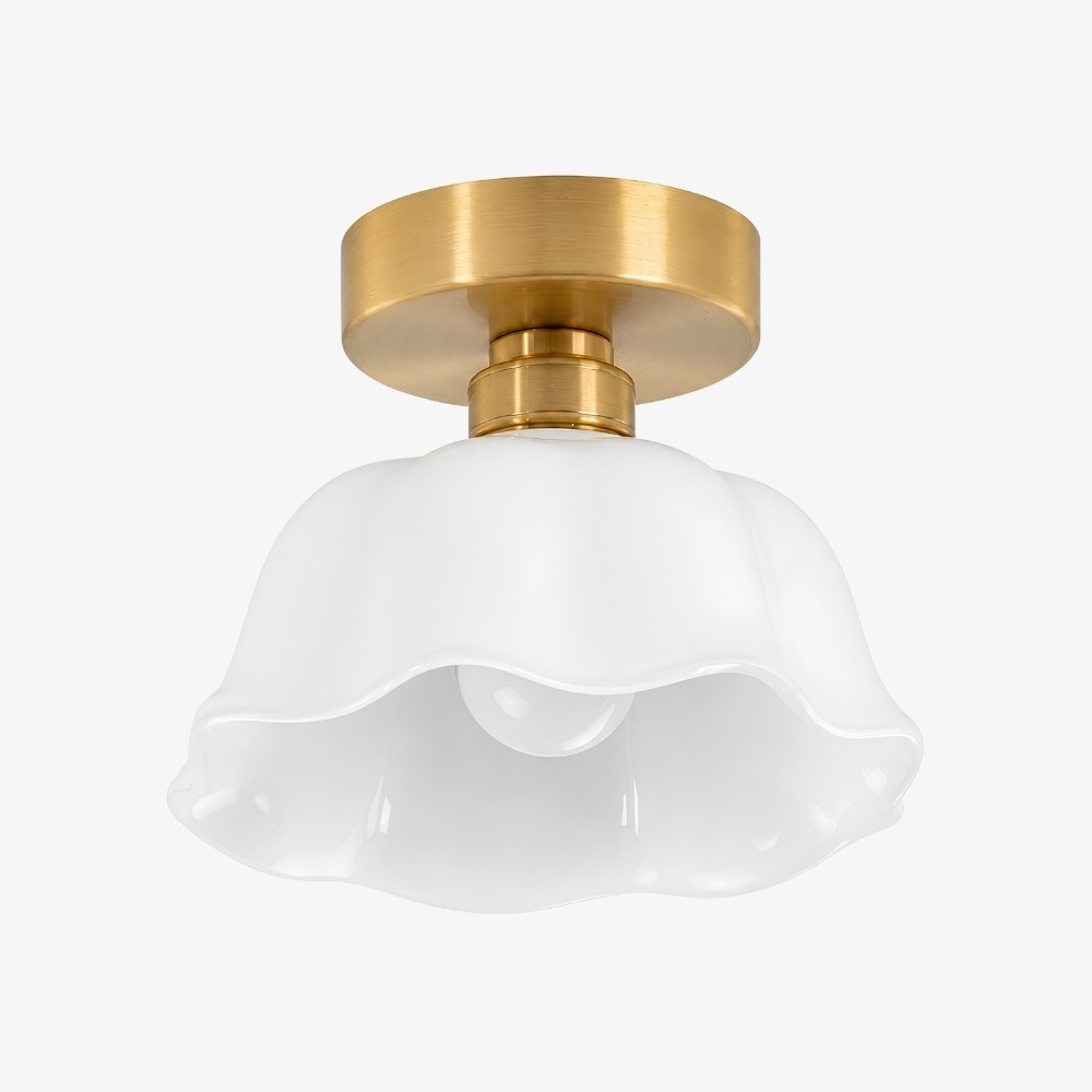 Cienax Mid-Century Flower keramische plafond- en hanglamp - Geschikt voor keuken en woonkamer HL3577
