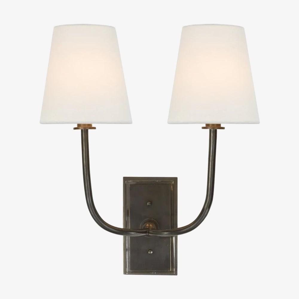 Vista Glow Industriële Metalen Wandlamp - Moderne Dubbele Wandlamp HL1810