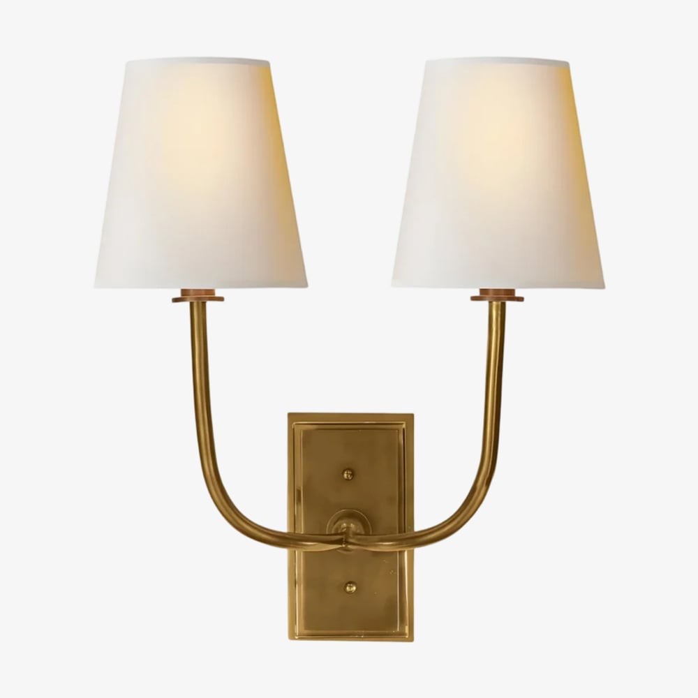 Vista Glow Industriële Metalen Wandlamp - Moderne Dubbele Wandlamp HL1810