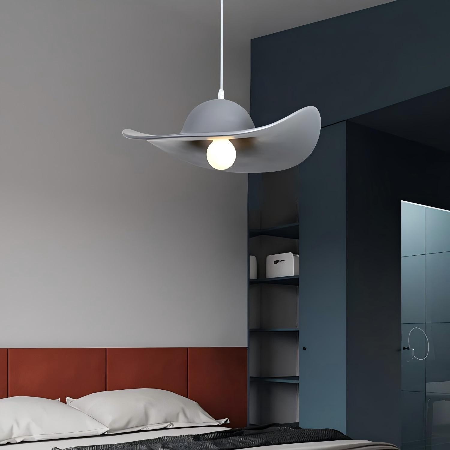 Italiaanse Hoed Vorm Hars Ontwerp Hanglamp HL310