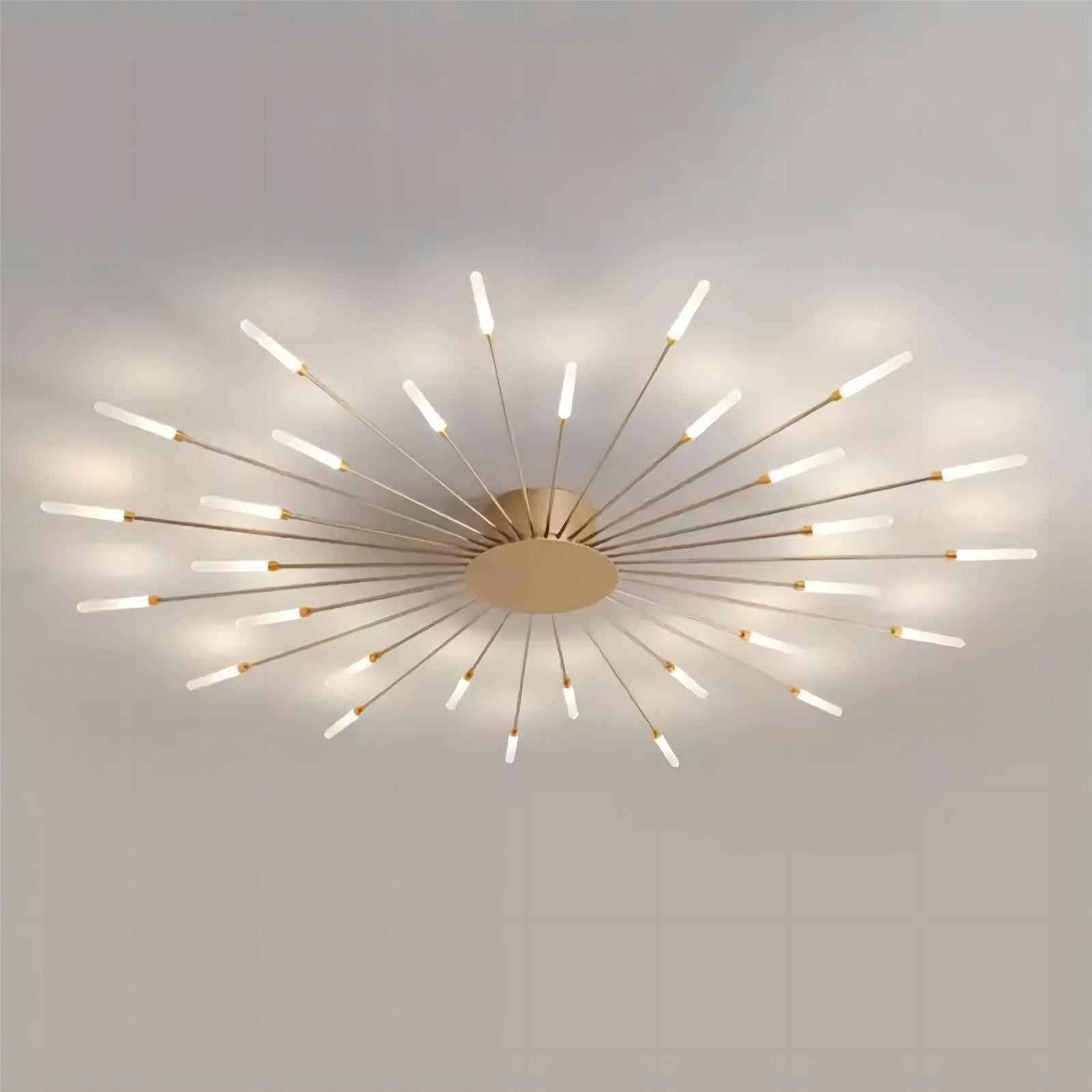 Moderne Spoetnik vuurwerk LED vertakkingsplafondlamp HL108