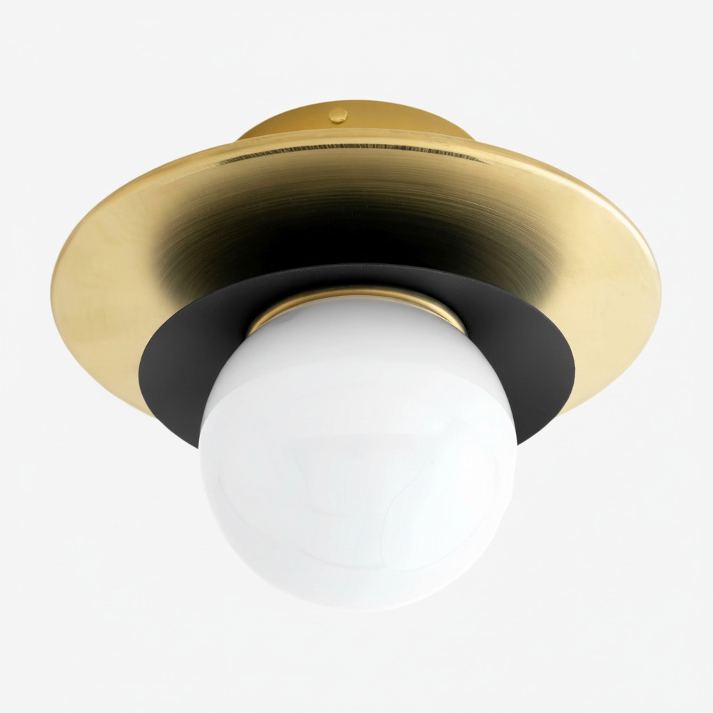Artivo gelaagde moderne plafondlamp van messing - Stijlvolle woondecoratie HL1765