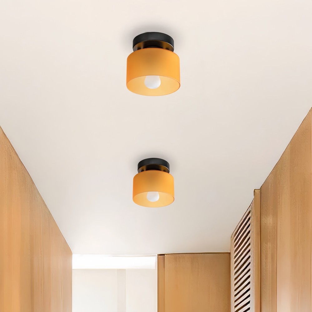 Bauhaus Kleurrijke Plafondlamp - Glazen Design Voor Elke Kamer HL1045