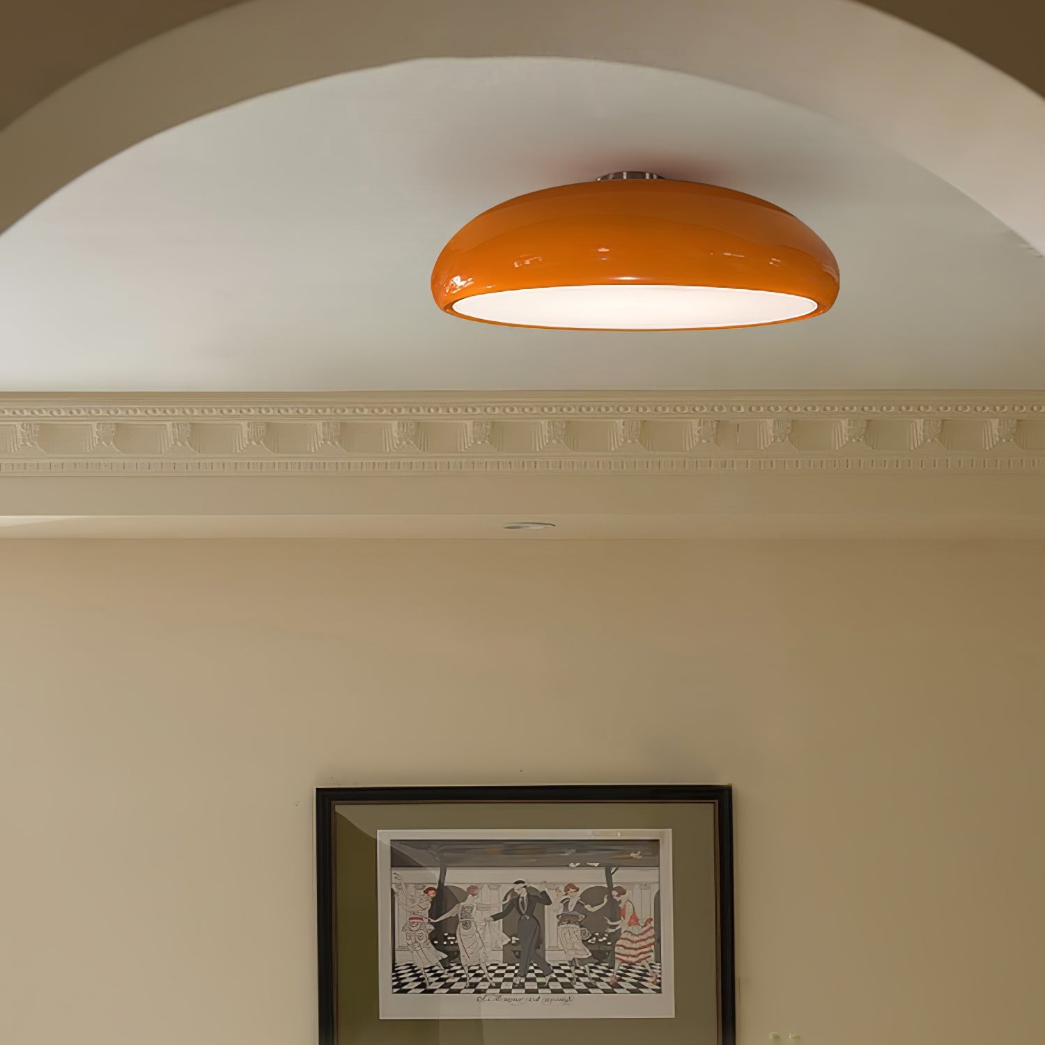 Ruimte Oranje Plafondlamp HL640