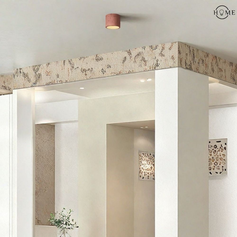 Moderne Wabi-Sabi cilindrische plafondlamp HL513
