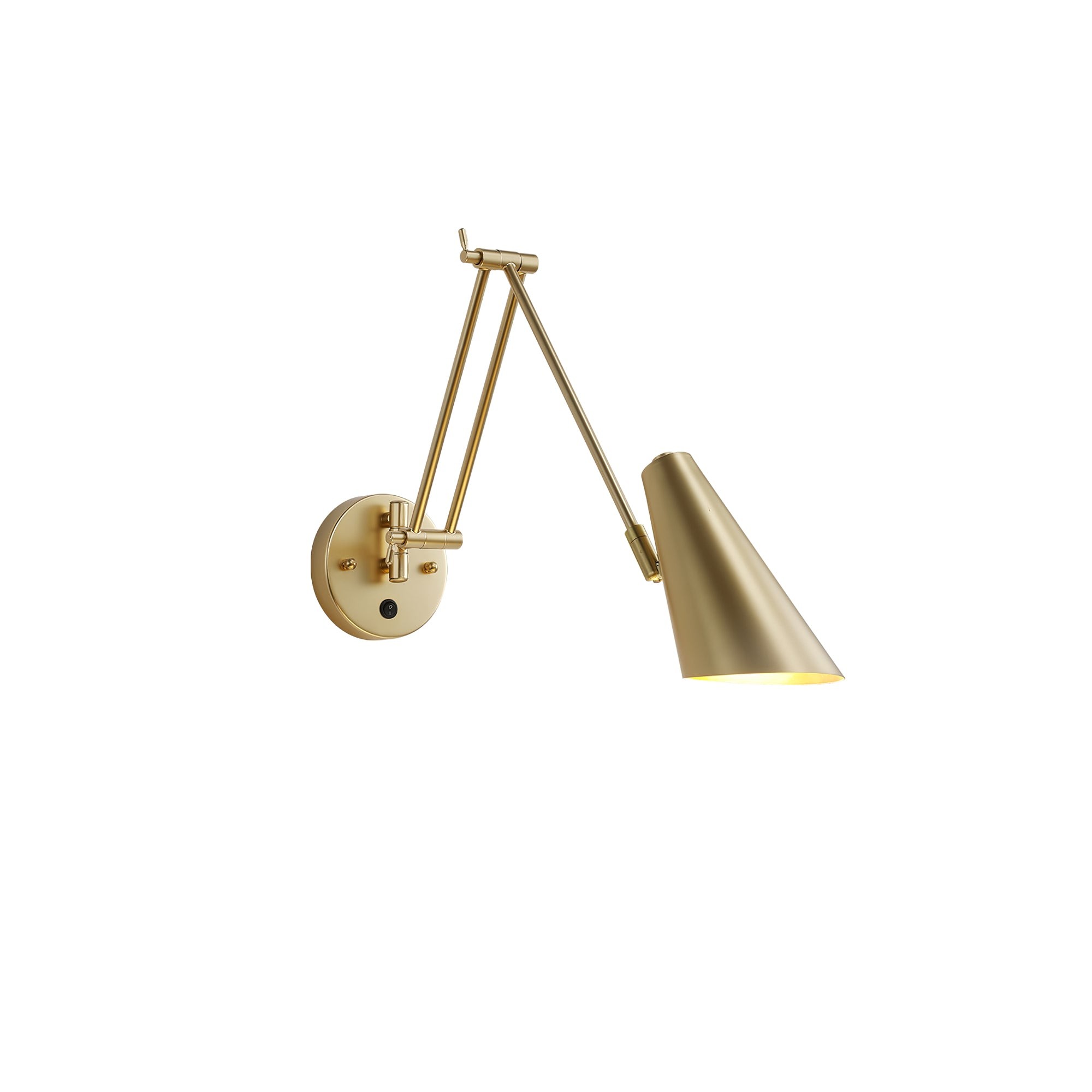 Wandlamp met zwenkarm HL1202