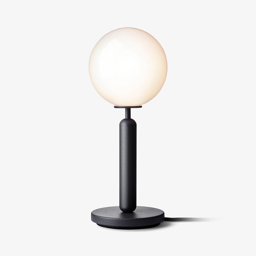 Sferische stijlvolle glazen inductie tafellamp HL711