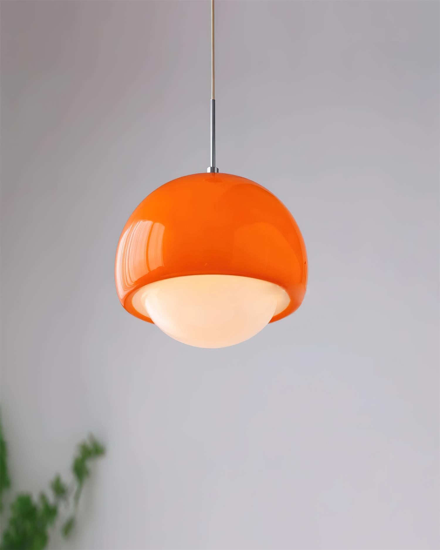 Creatieve glazen Persimmon hanglamp HL603