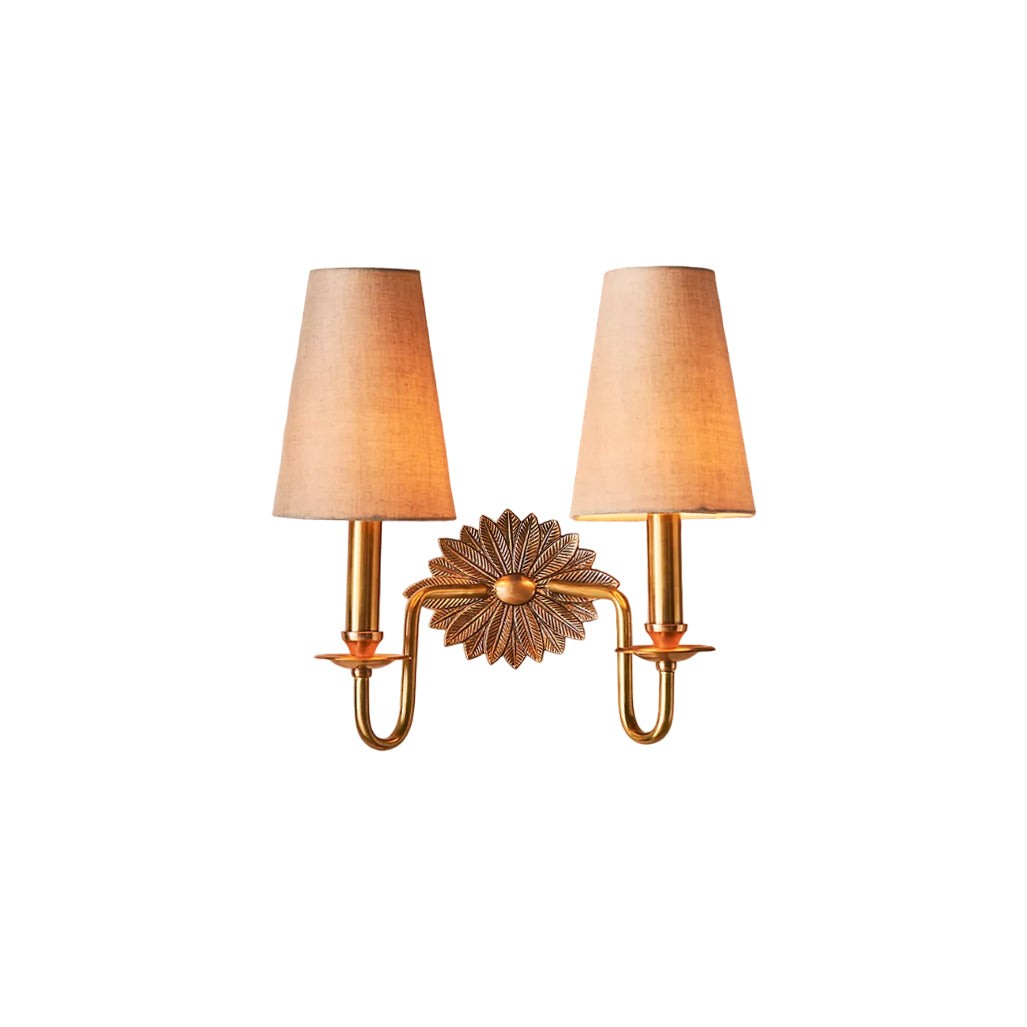 Demeter dubbele wandlamp HL3147