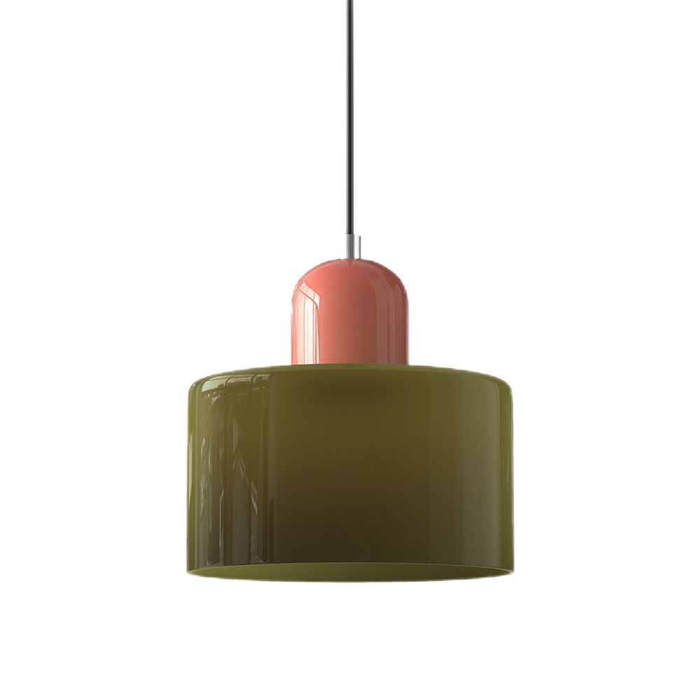 Kalo Cilinder Hanglamp - Glazen Lamp in Scandinavische Stijl voor Eet en Slaapkamer HL107