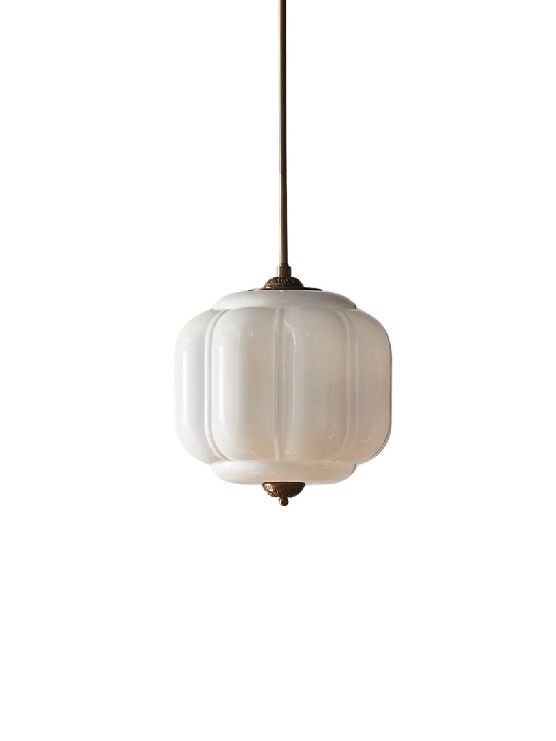Eloise Vintage Glazen Kroonluchter - Melkglas Home Accent HL1651