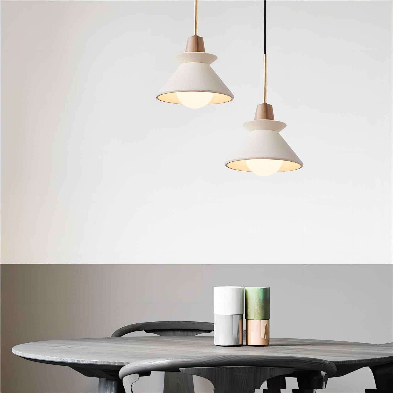 Minimalistische Noordse Tapse Hanglamp HL110