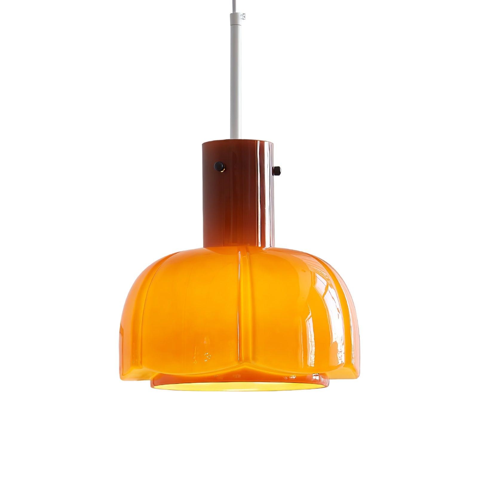 Middeleeuwse stijl glazen knop hanglamp HL619