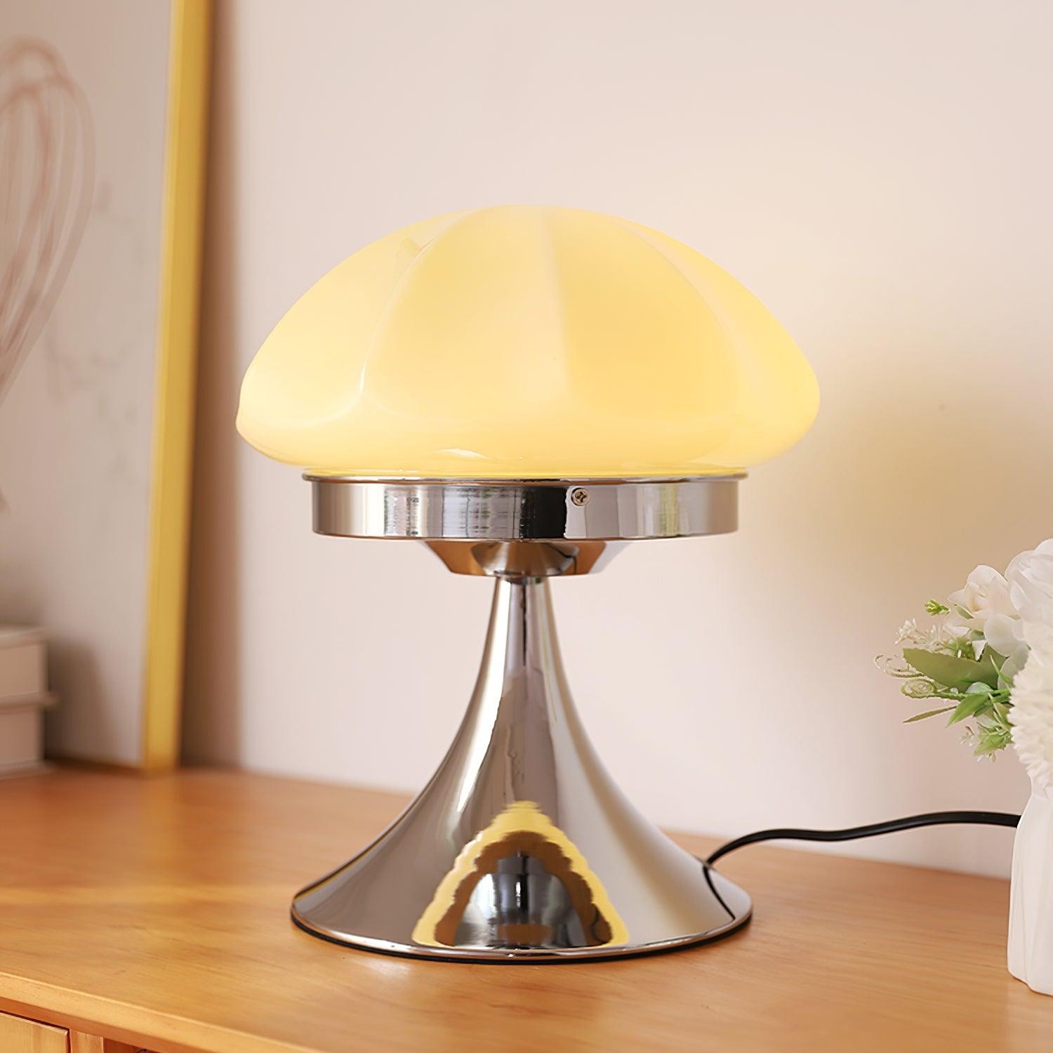 Bauhaus Glazen Tafellamp Voor Slaapkamer HL468