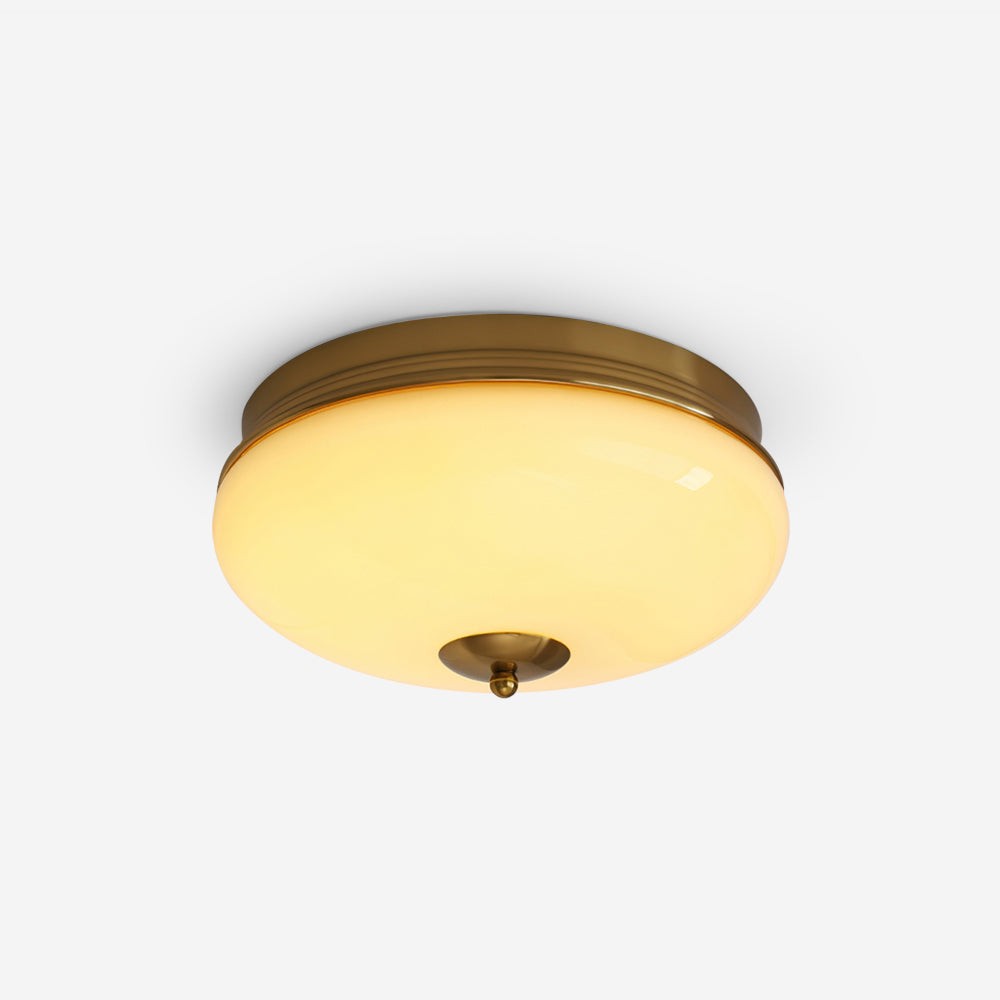 Europese Mid Century Crème Plafondlamp HL614