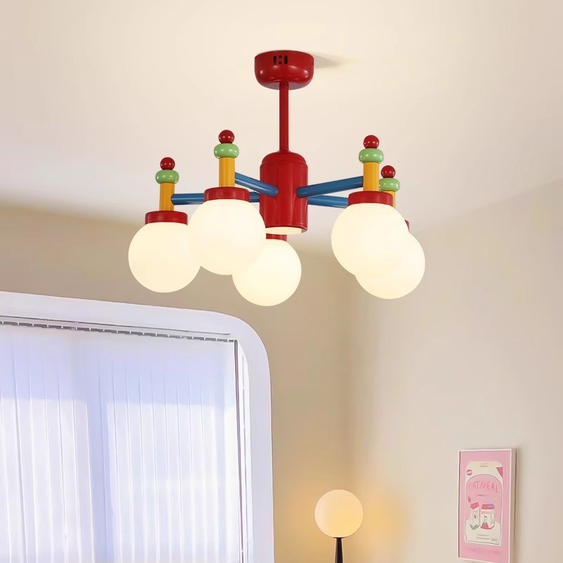 Grillige Macaron Plafondlamp Voor Kinderkamer HL119