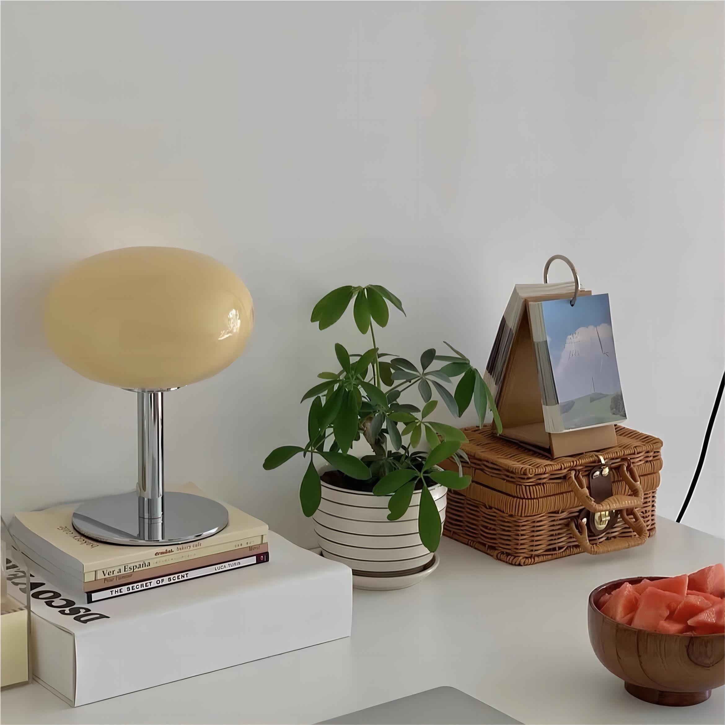 Lollipop Minimalistische Bauhaus Glazen Tafellamp HL81