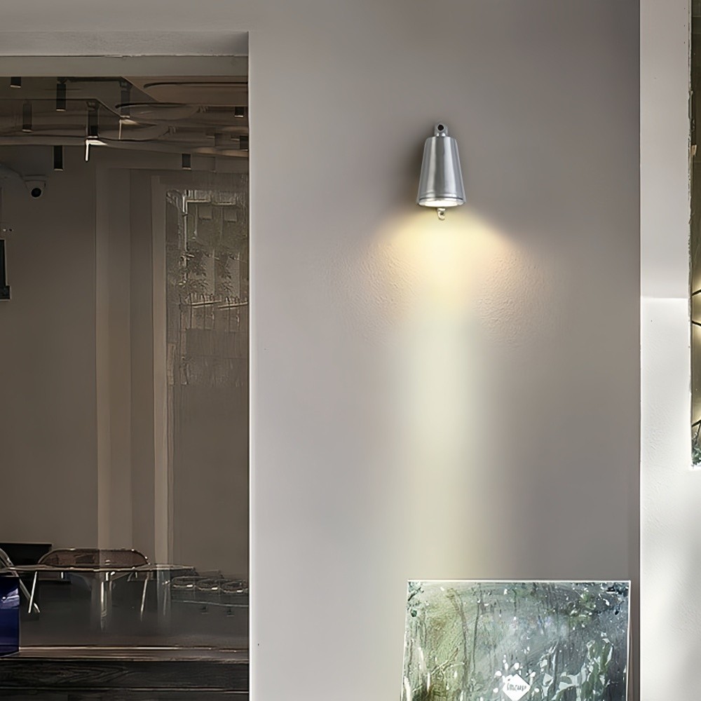 Bluebell Messing Buiten Regenbestendige Wandlamp HL1037