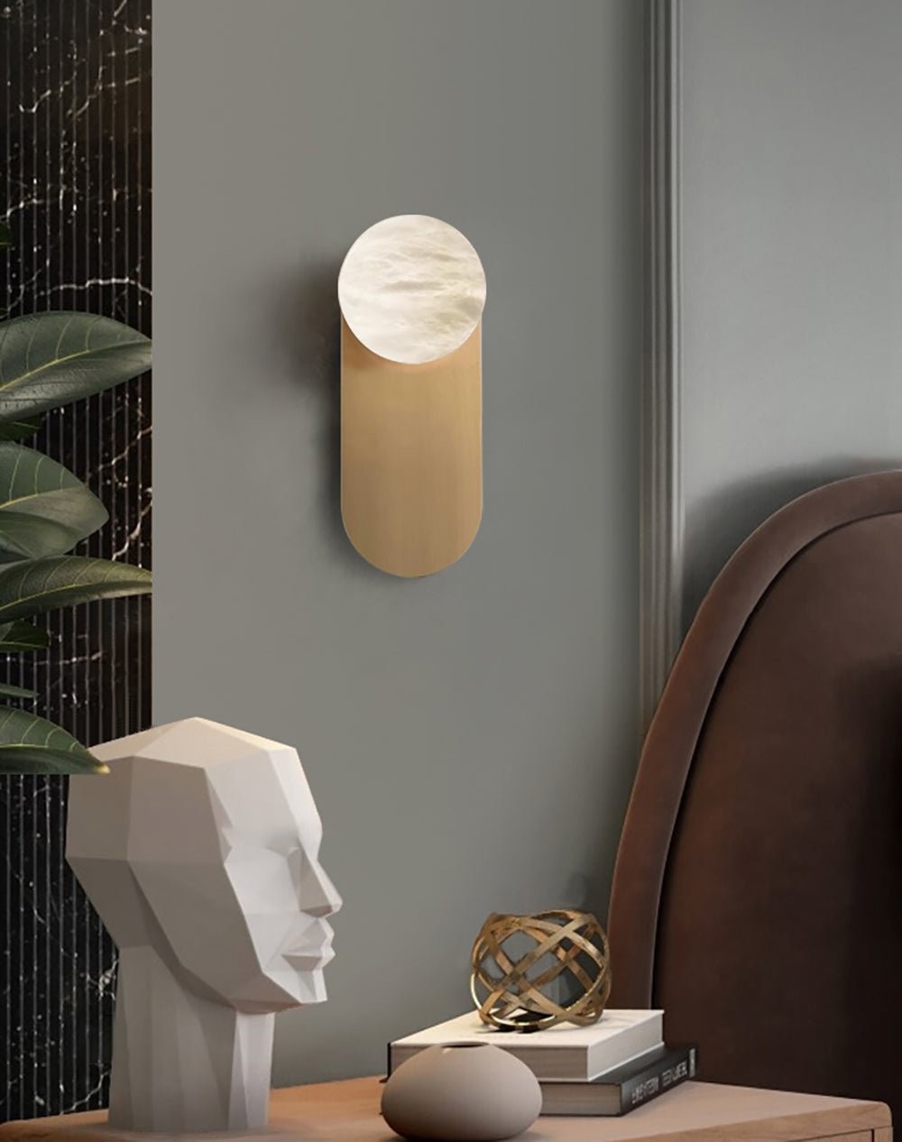 Adrion Alabaster wandlamp HL2927