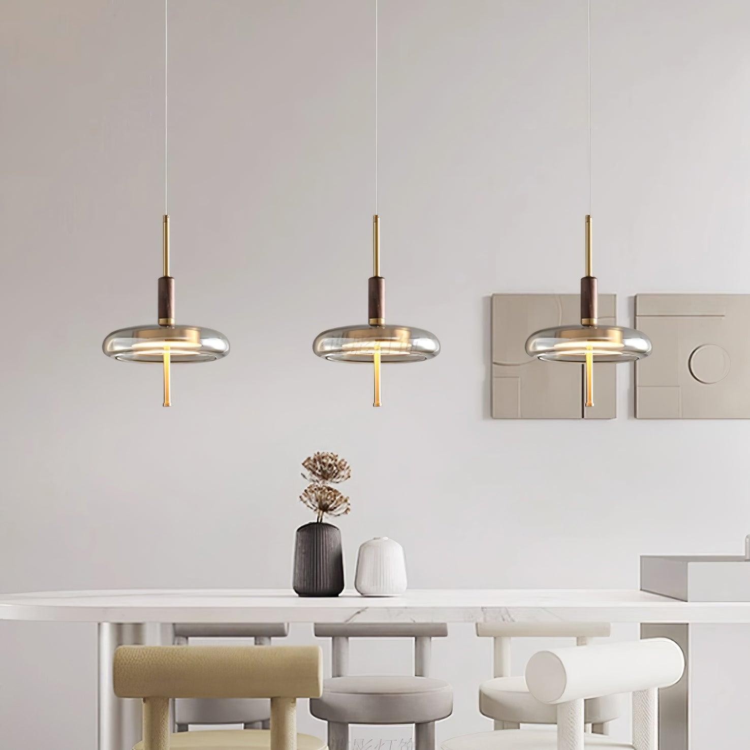 Nordic creatieve glazen hanglamp HL791