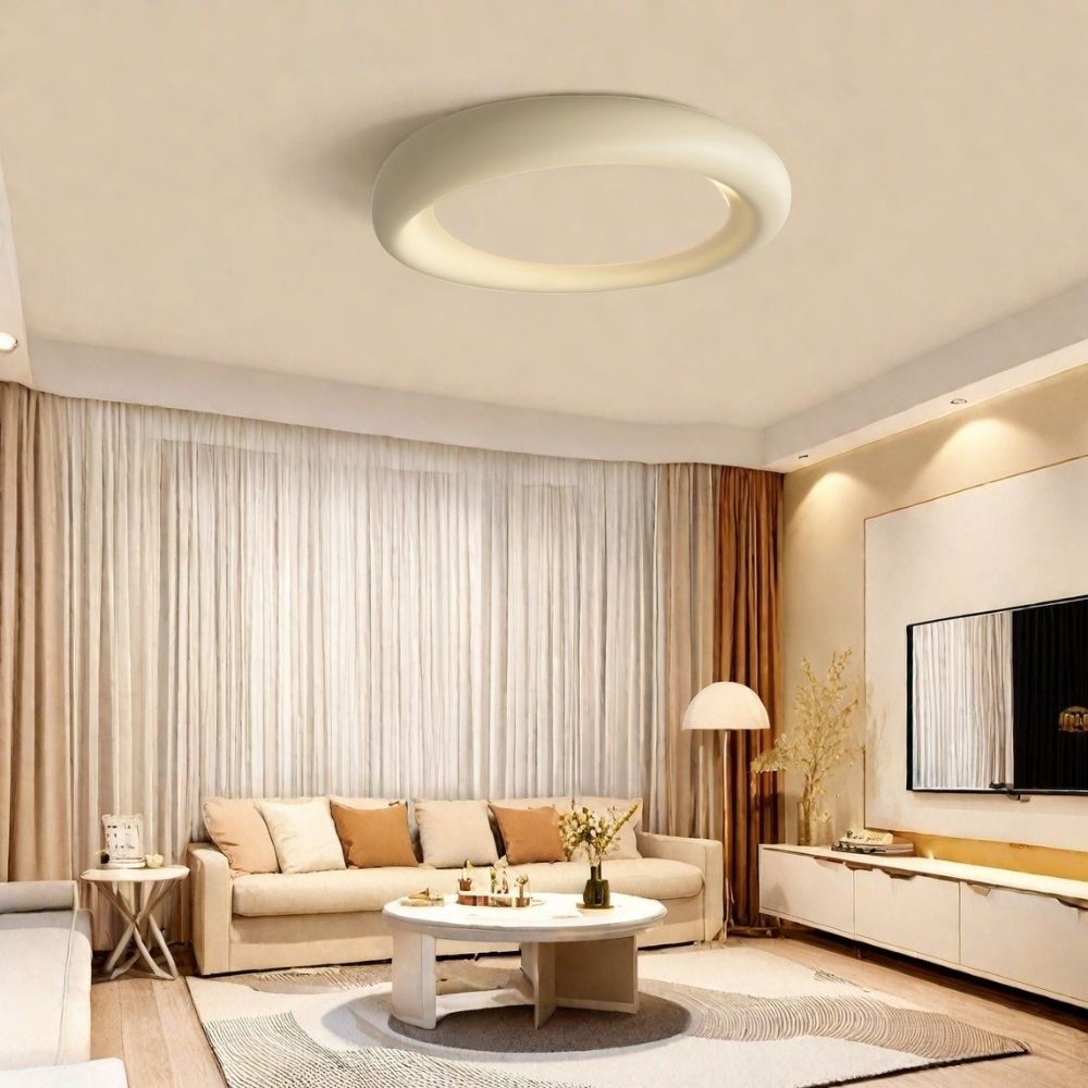 Center Offset Concentric Circle Acryl Plafondlamp HL821