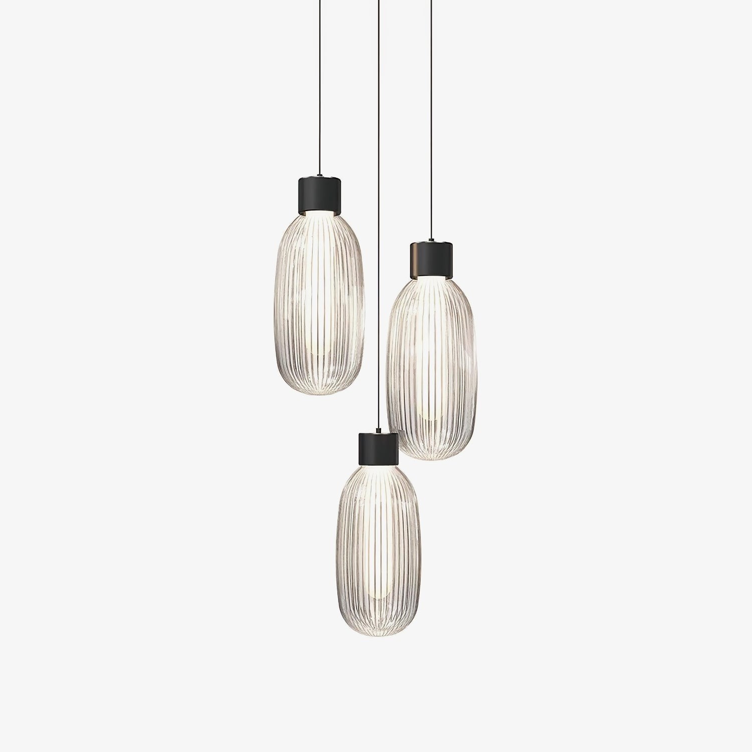 Nordic gestreepte lantaarn hanglamp HL521