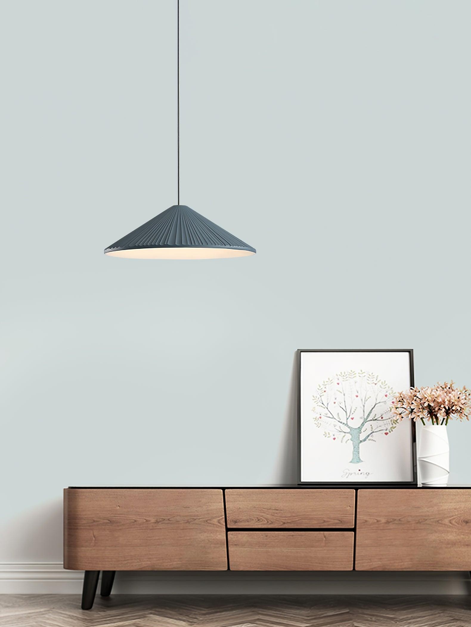 Nordic Eenvoudige Moderne Hars Hanglamp Voor Woonkamer HL544