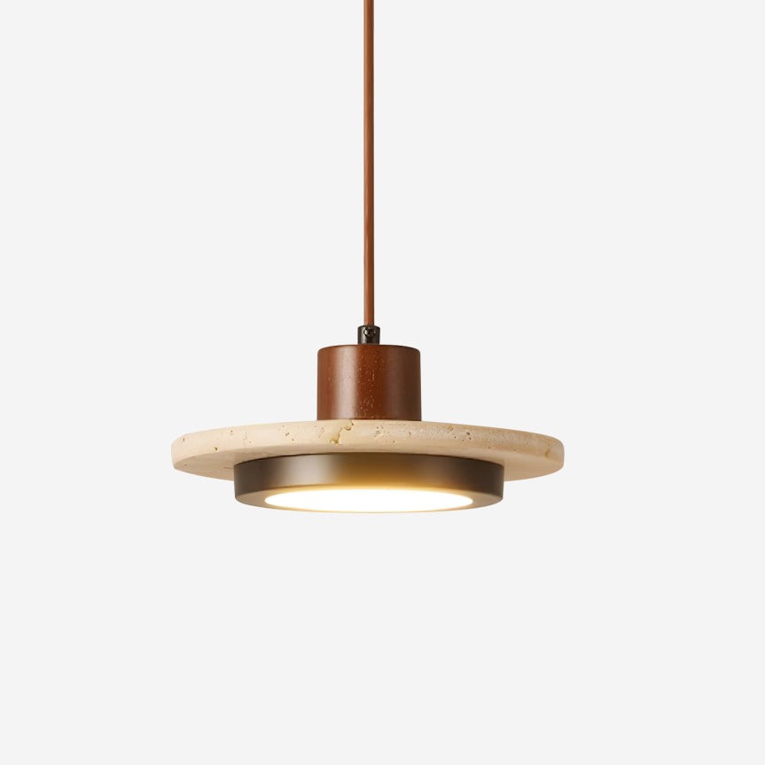 Creatieve Retro Regular Disc LED Hanglamp HL545