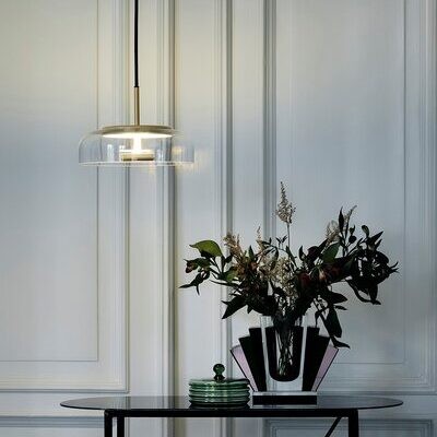 Blossi Ronde Glas Hanglamp Eettafel