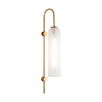 Glazen Float Glide Cilindrische Wandlamp voor Slaapkamer