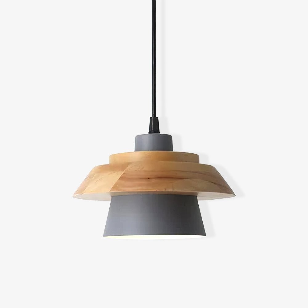 Hanglamp van steenhout HL728