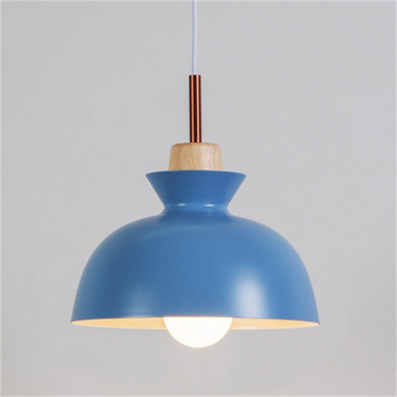 Scandinavische MULTI Metaal Hout Macaroon Hanglamp voor Keuken HL88