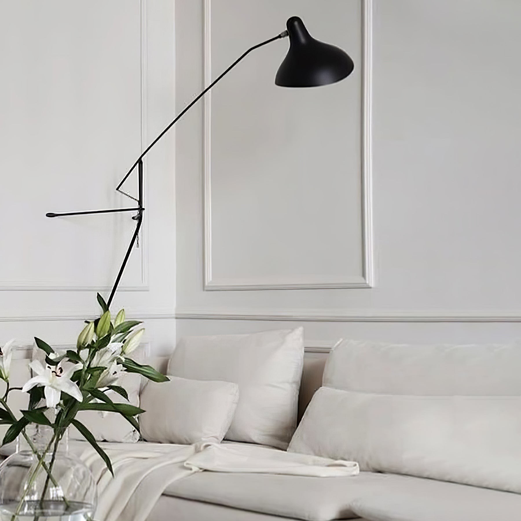 Moderne eendenbek-design Mantis Arm Wandlamp HL1112
